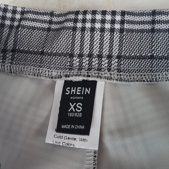 High waisted Striped plad trousers - Picture 3 of 4